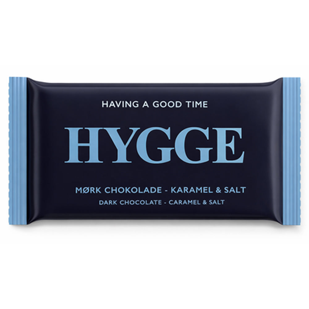 Hygge Mørk Chokolade m/Karamel & Salt 100g