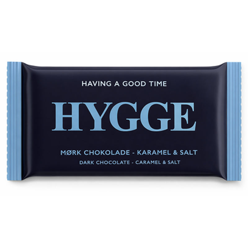 Hygge Mørk Chokolade m/Karamel & Salt 100g