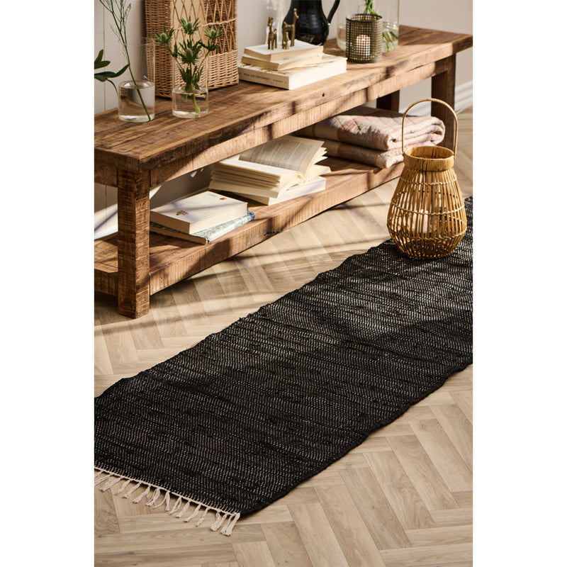 Ib Laursen Kludeløber Sort 60x250cm