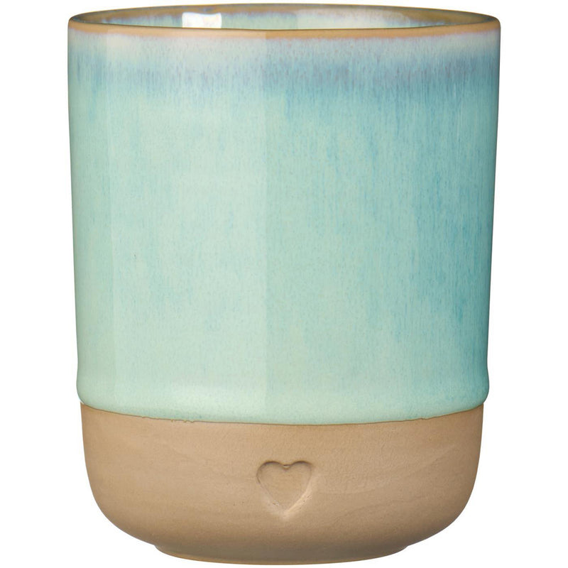 Ib Laursen Krus uden Hank Heart med Lysegrøn Kant 190ml