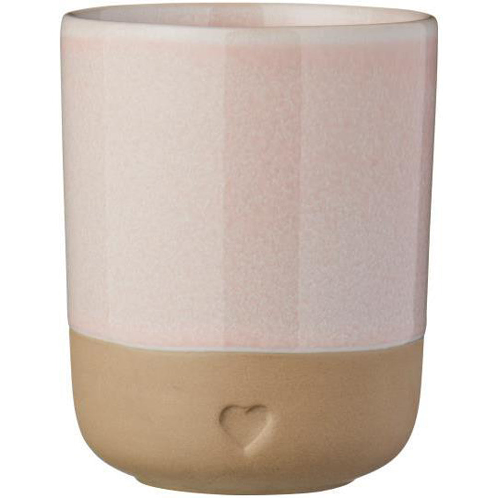 Ib Laursen Krus uden Hank Heart med Rosa Kant 190ml