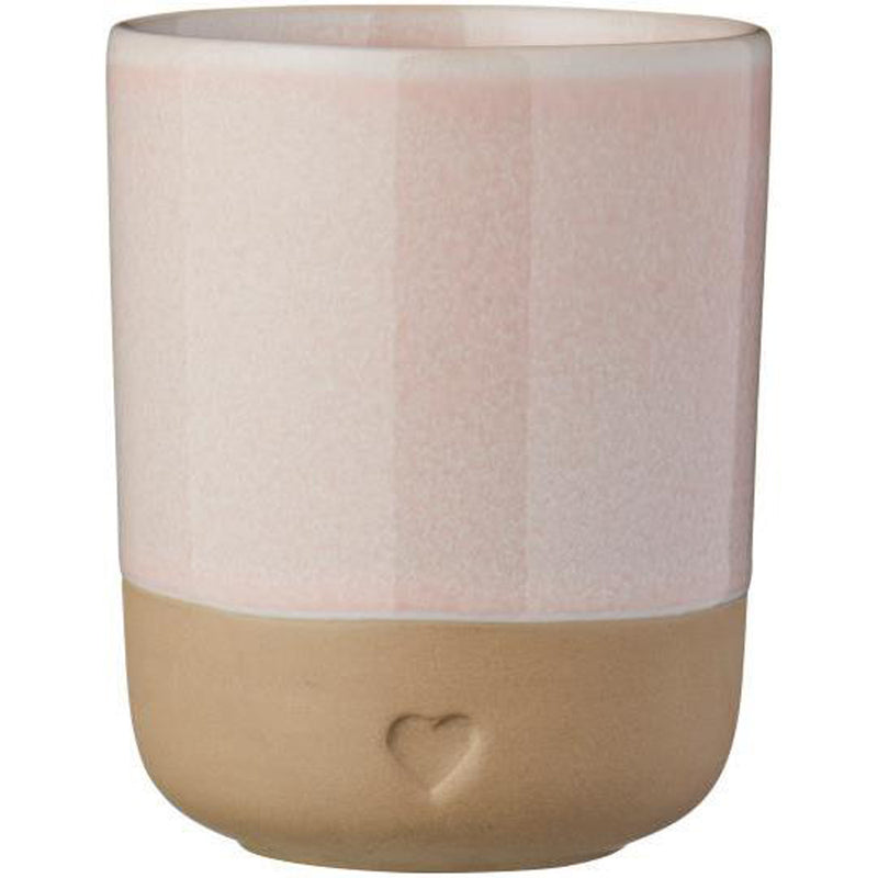 Ib Laursen Krus uden Hank Heart med Rosa Kant 190ml