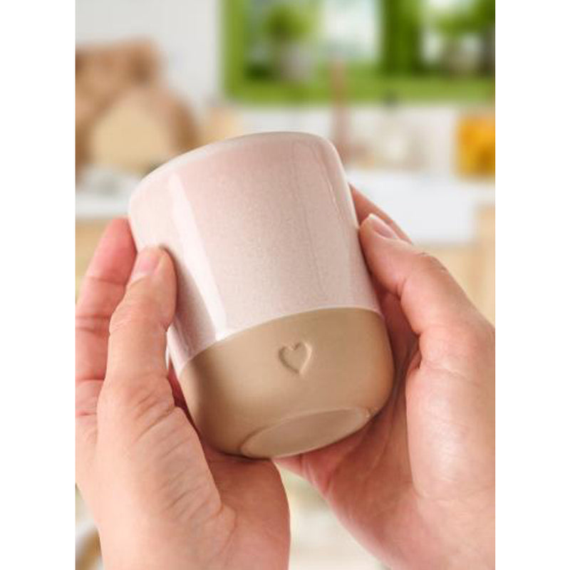 Ib Laursen Krus uden Hank Heart med Rosa Kant 190ml