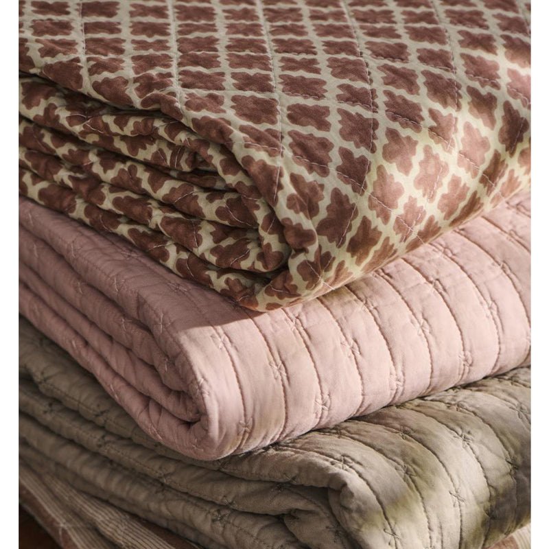 Ib Laursen Quilt Rosa m/Korssting 130x180cm