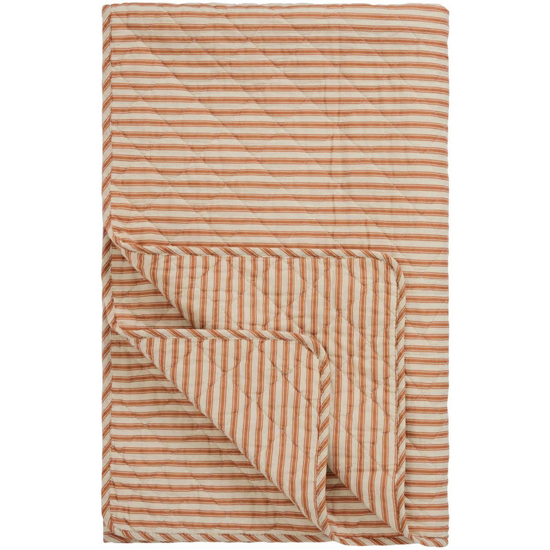 Ib Laursen Quilt Sand m/ Sienna Striber 130x180cm