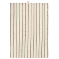 Ib Laursen Viskestykke Orla Natur med Mørkegrønne Striber