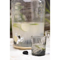Ib Laursen Drikkeglas m/mønster London Smoke Glas