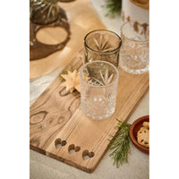 Ib Laursen Drikkeglas m/mønster London Smoke Glas
