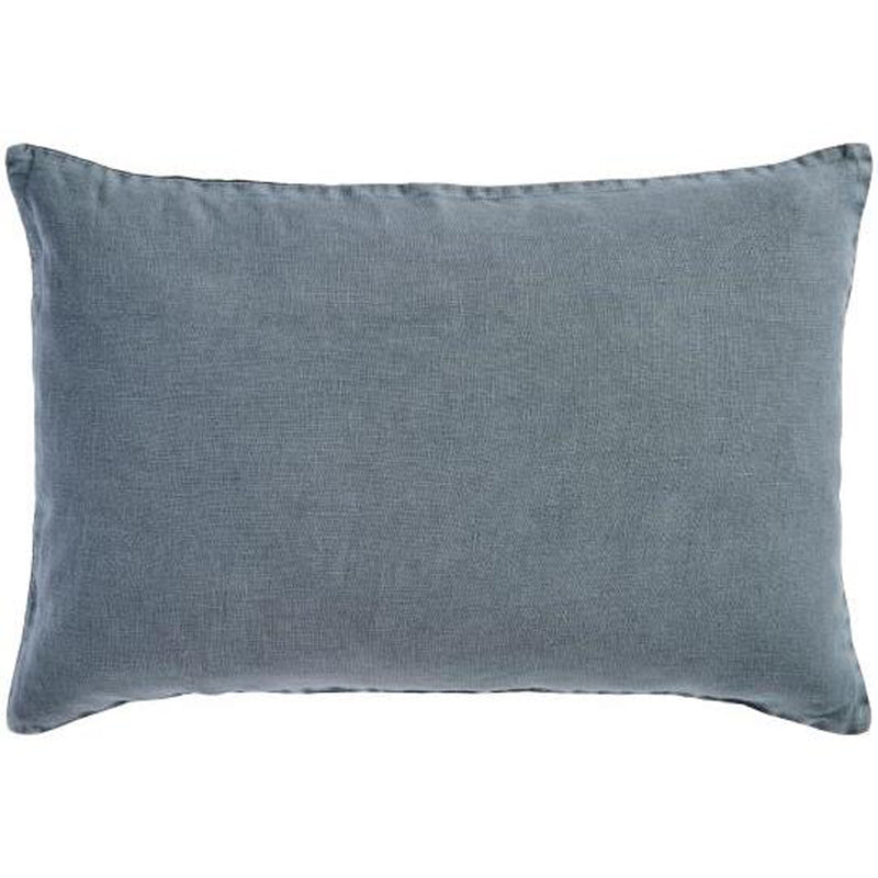 Ib Laursen Hør Pudebetræk Chalk Blue 40x60cm