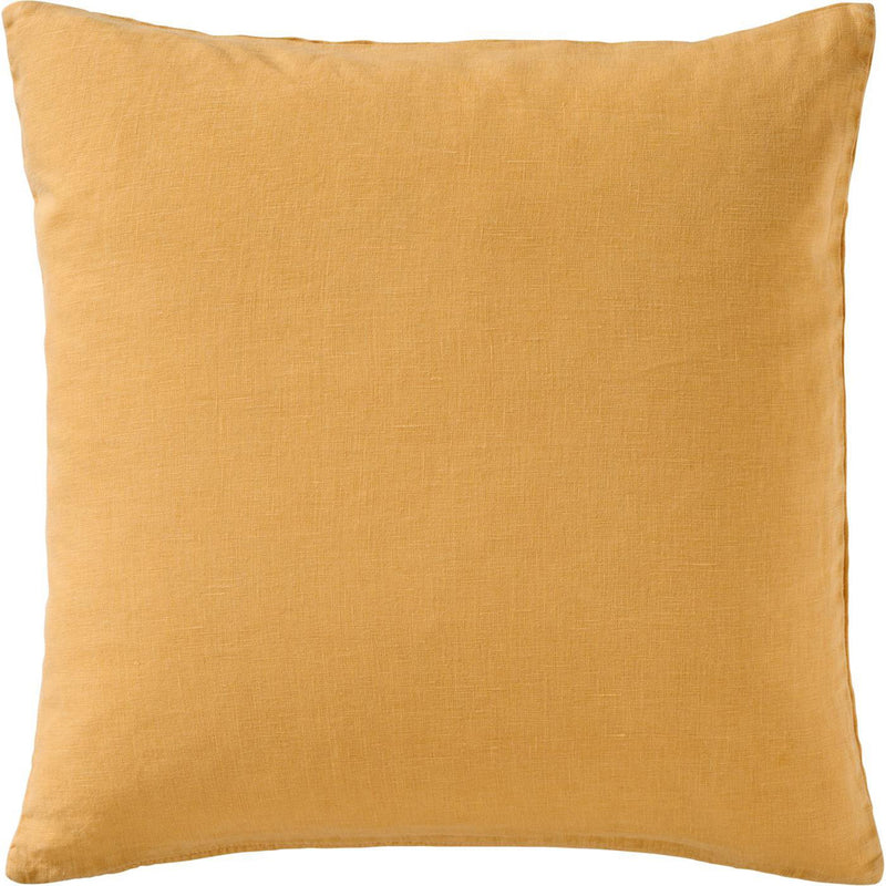 Ib Laursen Hør Pudebetræk Harvest Yellow 50x50cm