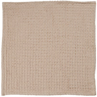 Ib Laursen Klud Liseleje m/Vaffelmønster Beige 32x32cm