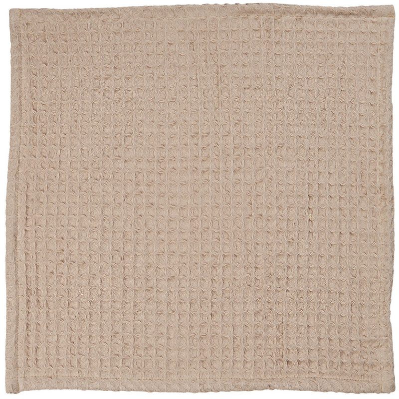 Ib Laursen Klud Liseleje m/Vaffelmønster Beige 32x32cm