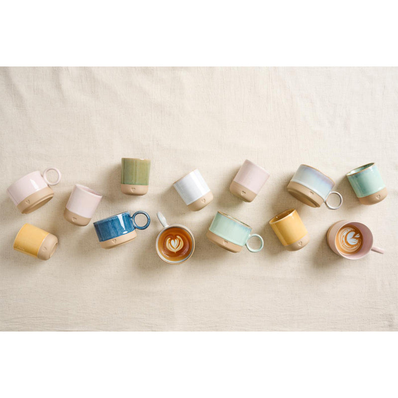 Ib Laursen Krus uden Hank Heart med Lysegrøn Kant 190ml