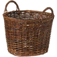 Ib Laursen Kurv Rund & lidt Konisk m/2 Hanke H33xØ35cm