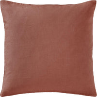 Ib Laursen Hør Pudebetræk Dusty Plum 50x50cm