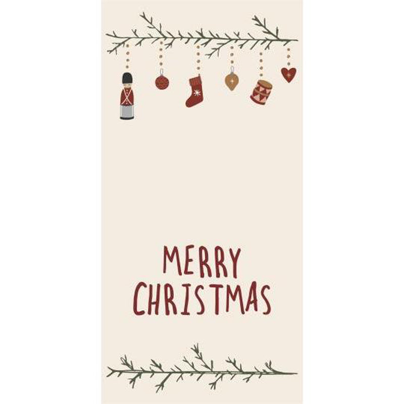 Ib Laursen Serviet Merry Christmas & Juleranke
