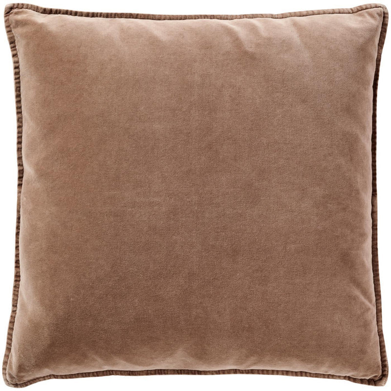 Ib Laursen Pudebetræk Velour Burned Rose 50x50cm
