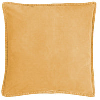 Ib Laursen Pudebetræk Velour Lemon Drop 50x50cm