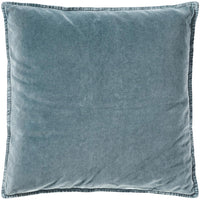 Ib Laursen Pudebetræk Velour Spruce Blue 50x50cm