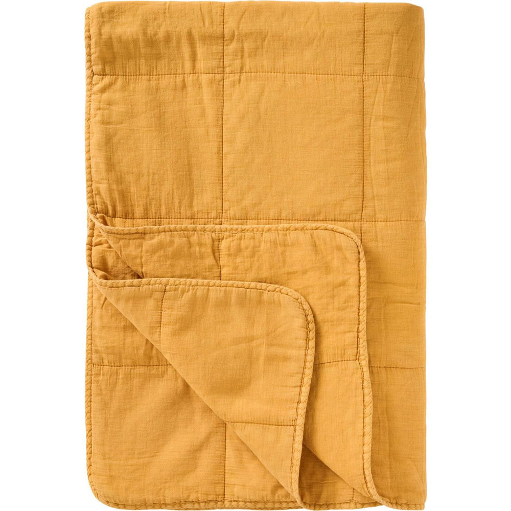 Ib Laursen Vintage Quilt Harvest Yellow 130x180cm