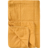 Ib Laursen Vintage Quilt Harvest Yellow 130x180cm