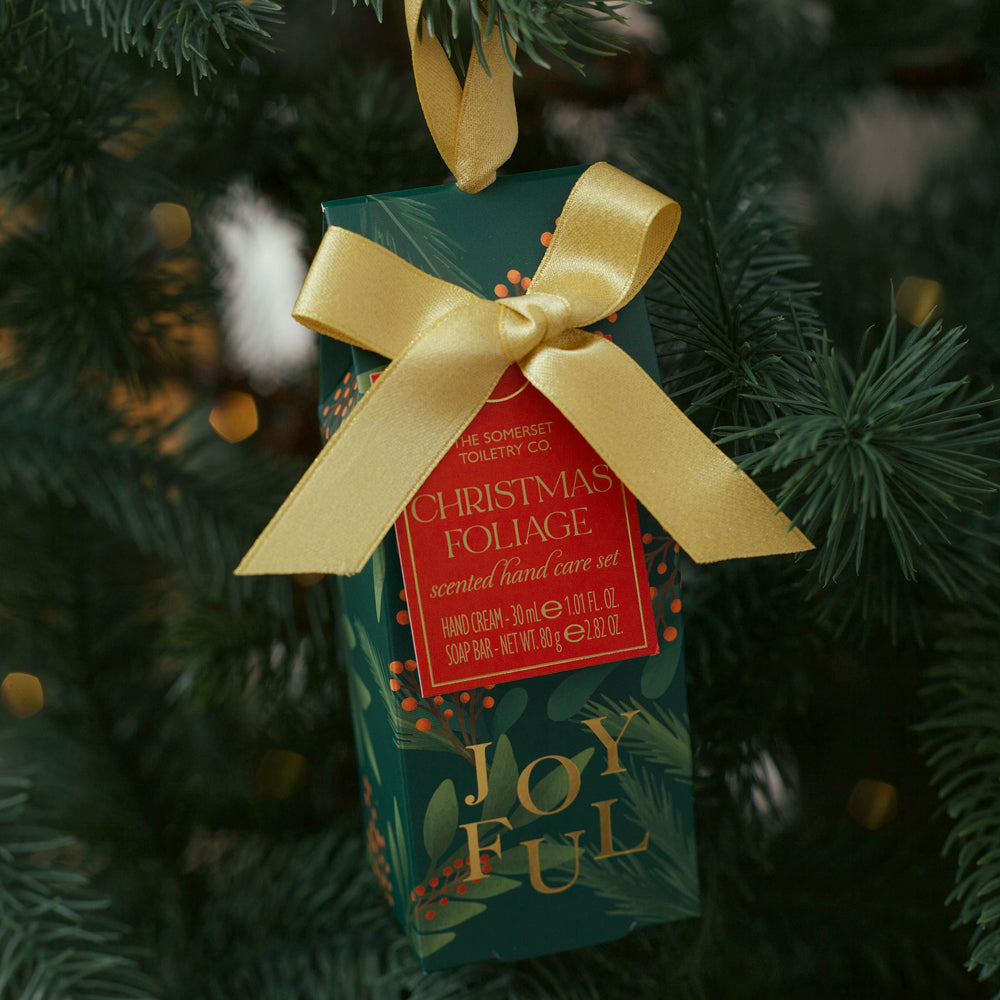 Somerset Håndplejesæt Joyful Christmas Foliage