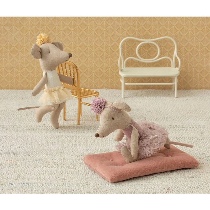 Maileg Ballerina Mus - Lillesøster - Lilla H11cm
