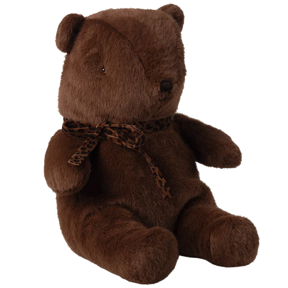 Maileg Bamse Plys Medium Mørkebrun