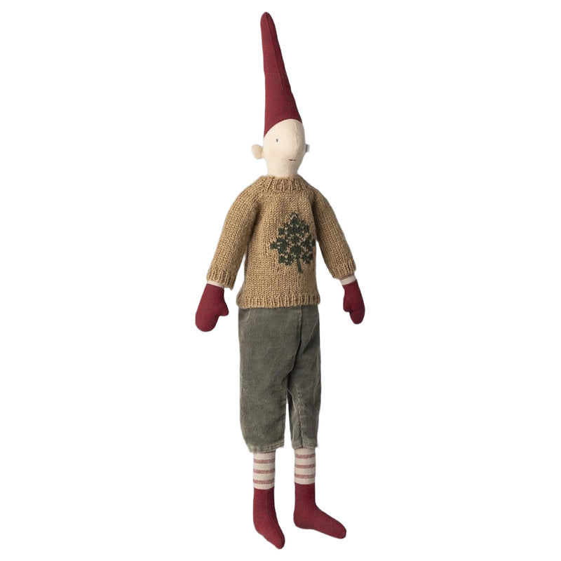 Maileg Nisse Str. 3 Dreng Bukser og Strikket Sweater