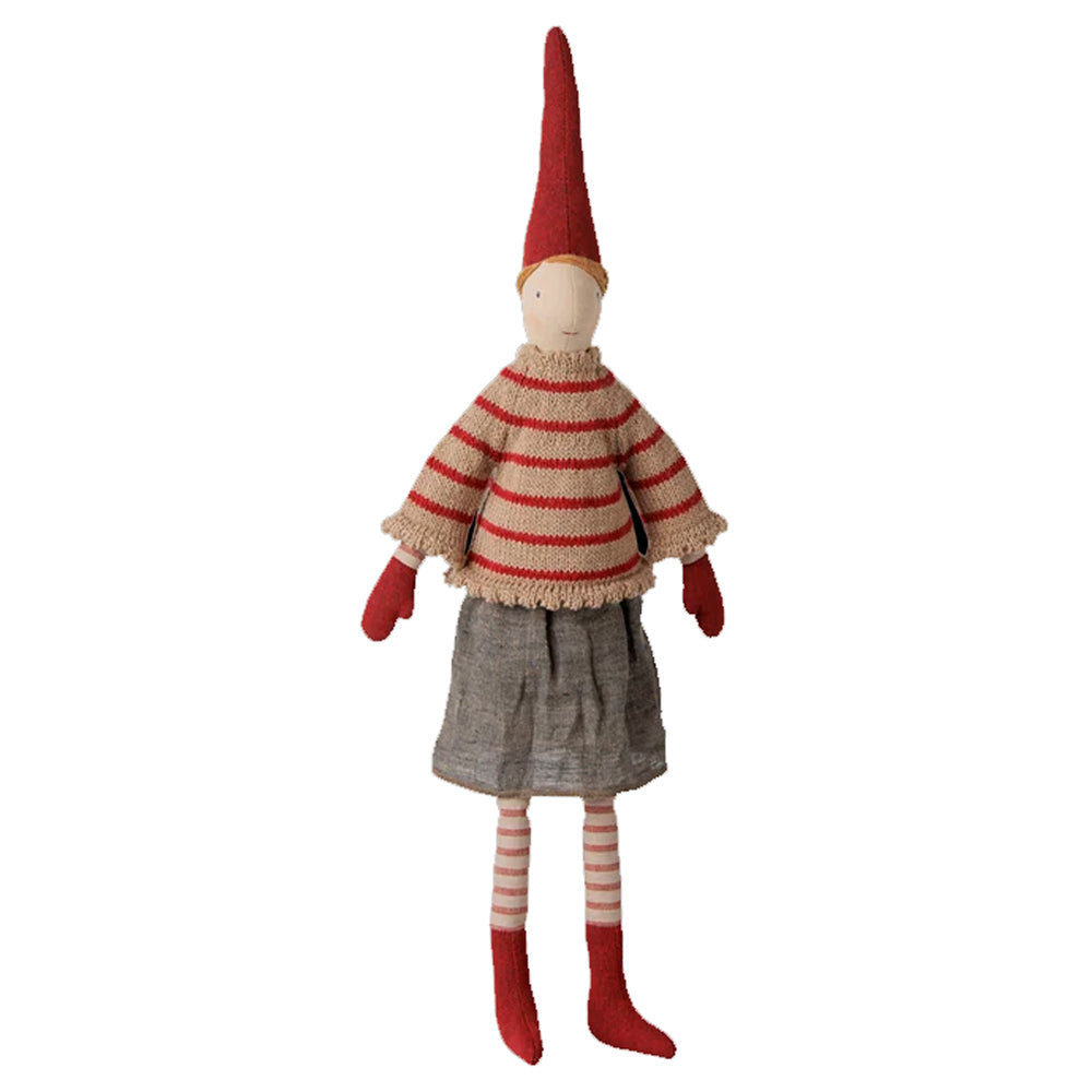 Maileg Pixy Str. 3 Pige - Stribet Strikket Sweater