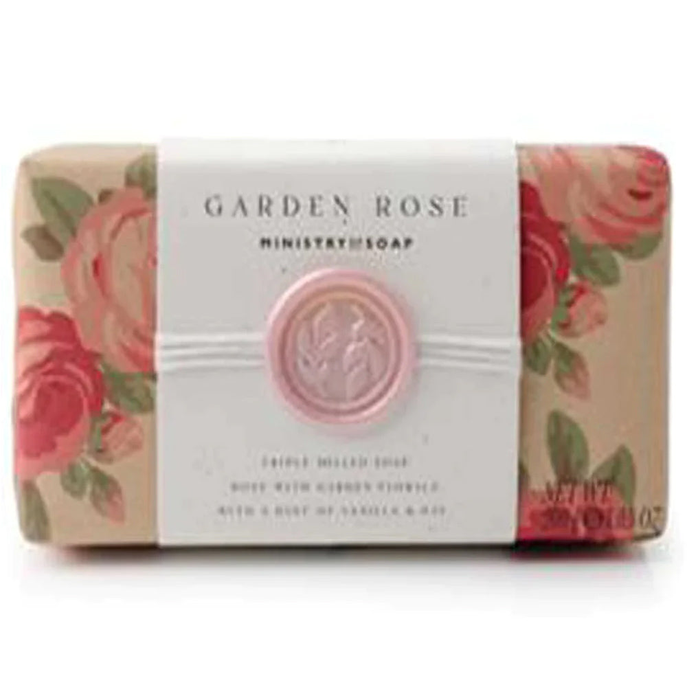 Ministry Of Soap British Bouquet Garden Rose 200g