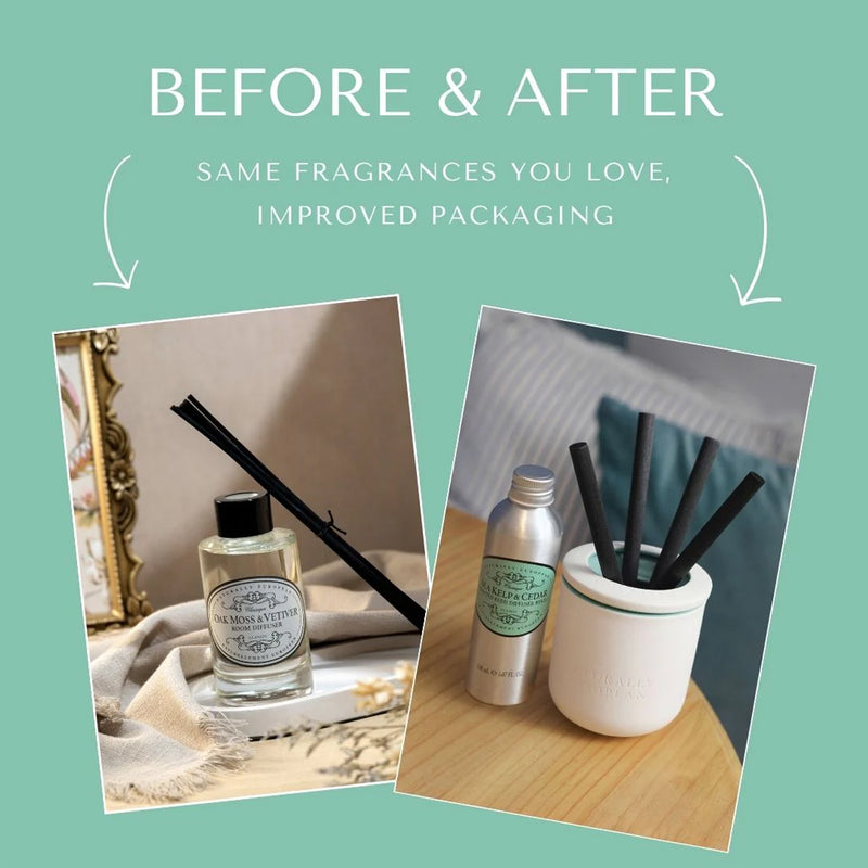 Naturally European Duft Diffuser Sea Kelp & Cedar 150ml NY