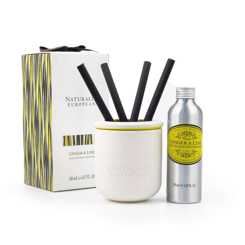 Naturally European Duft Diffuser Ginger & Lime 150ml NY
