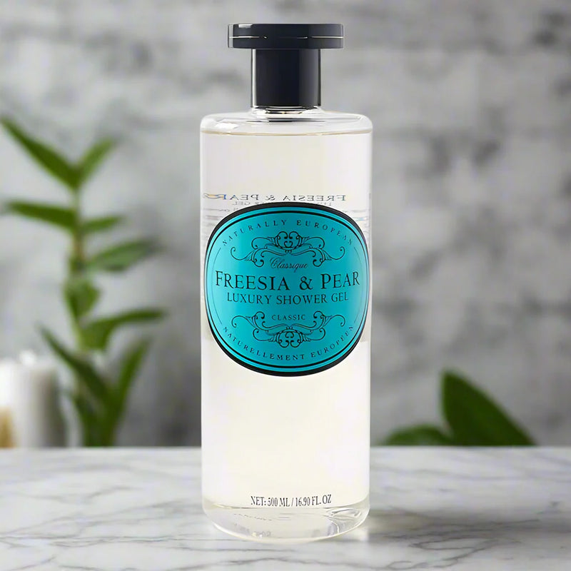 Naturally European Luksus Shower Gel Freesia & Pear 500ml