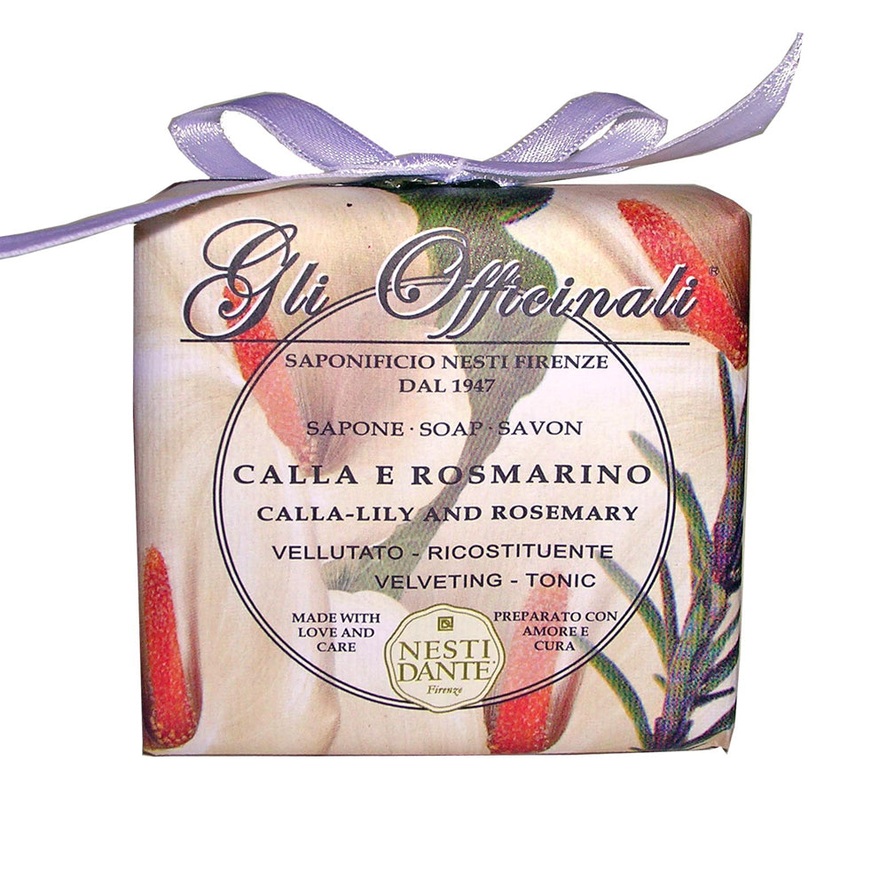 Nesti Dante Vegetabilsk Sæbe Calla Lily & Rosmarin 200g