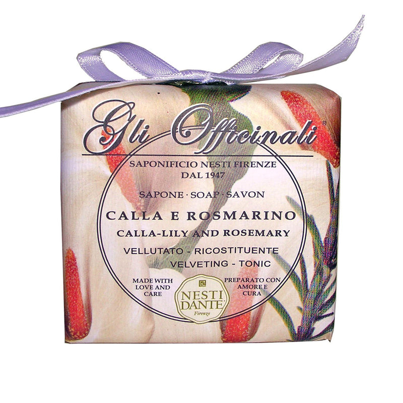 Nesti Dante Vegetabilsk Sæbe Calla Lily & Rosmarin 200g