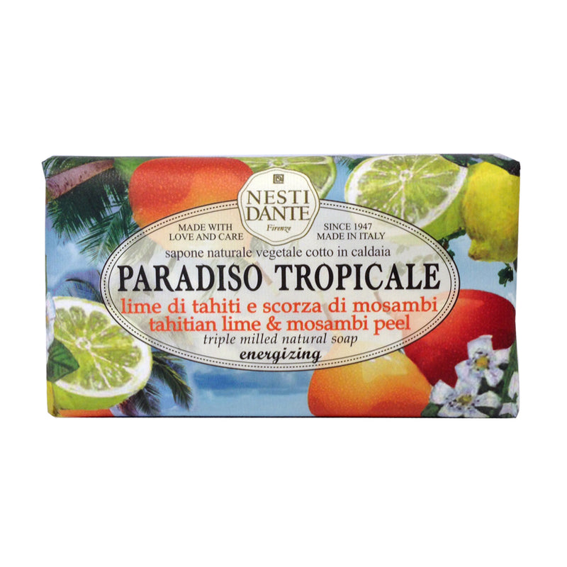 Nesti Dante Triple Milled Sæbe Tahitian Lime & Mosambi Peel 250g