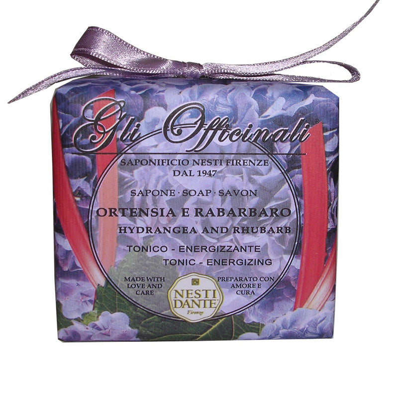 Nesti Dante Vegetabilsk Sæbe Hortensia & Rabarber 200g