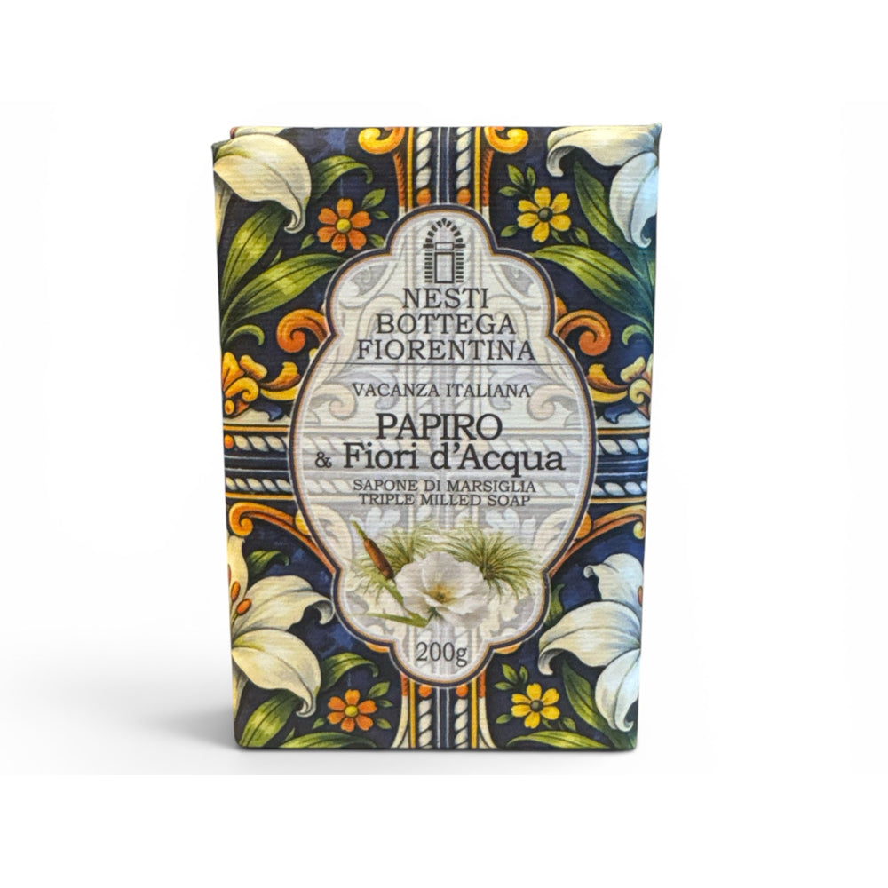 Nesti Dante 200g Fine Natural Soap Papiro & Fiori d'Acqua
