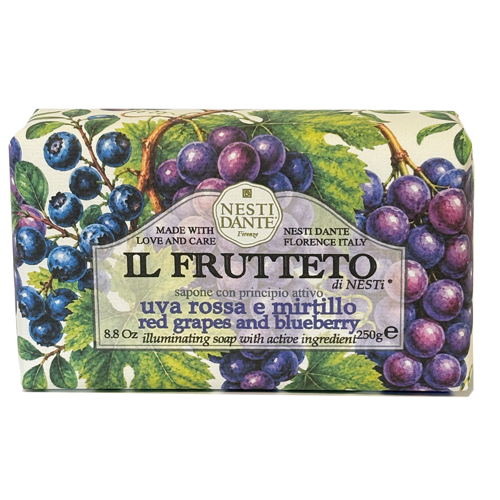 Nesti Dante Vegetabilsk Sæbe Red Grapes & Blueberry 250g