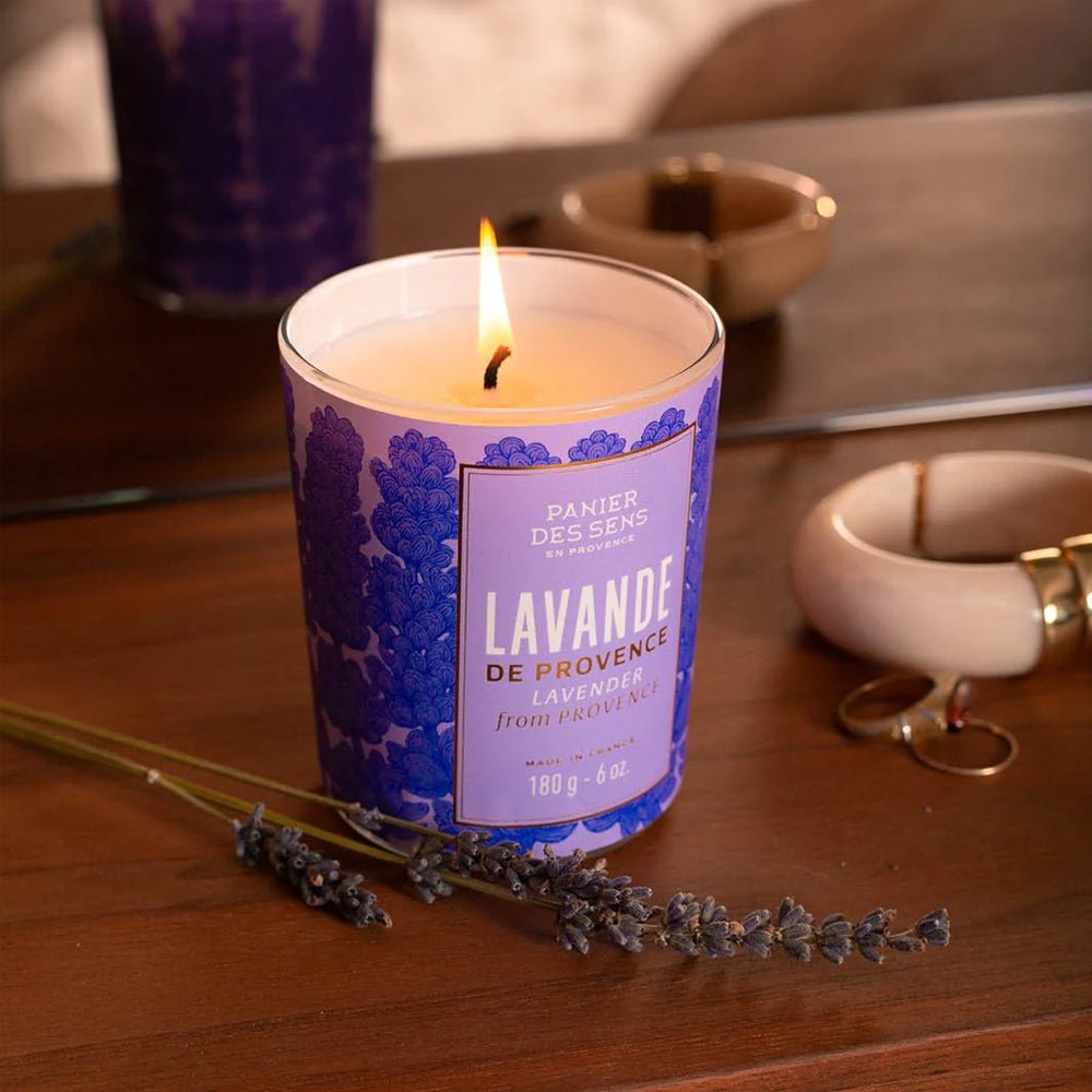 Panier Des Sens Iconic Lavender Duftlys 180g