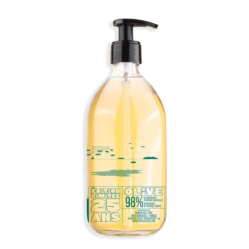 Panier Des Sens ECO Marseille Sæbe Oliven 490ml Glasflaske