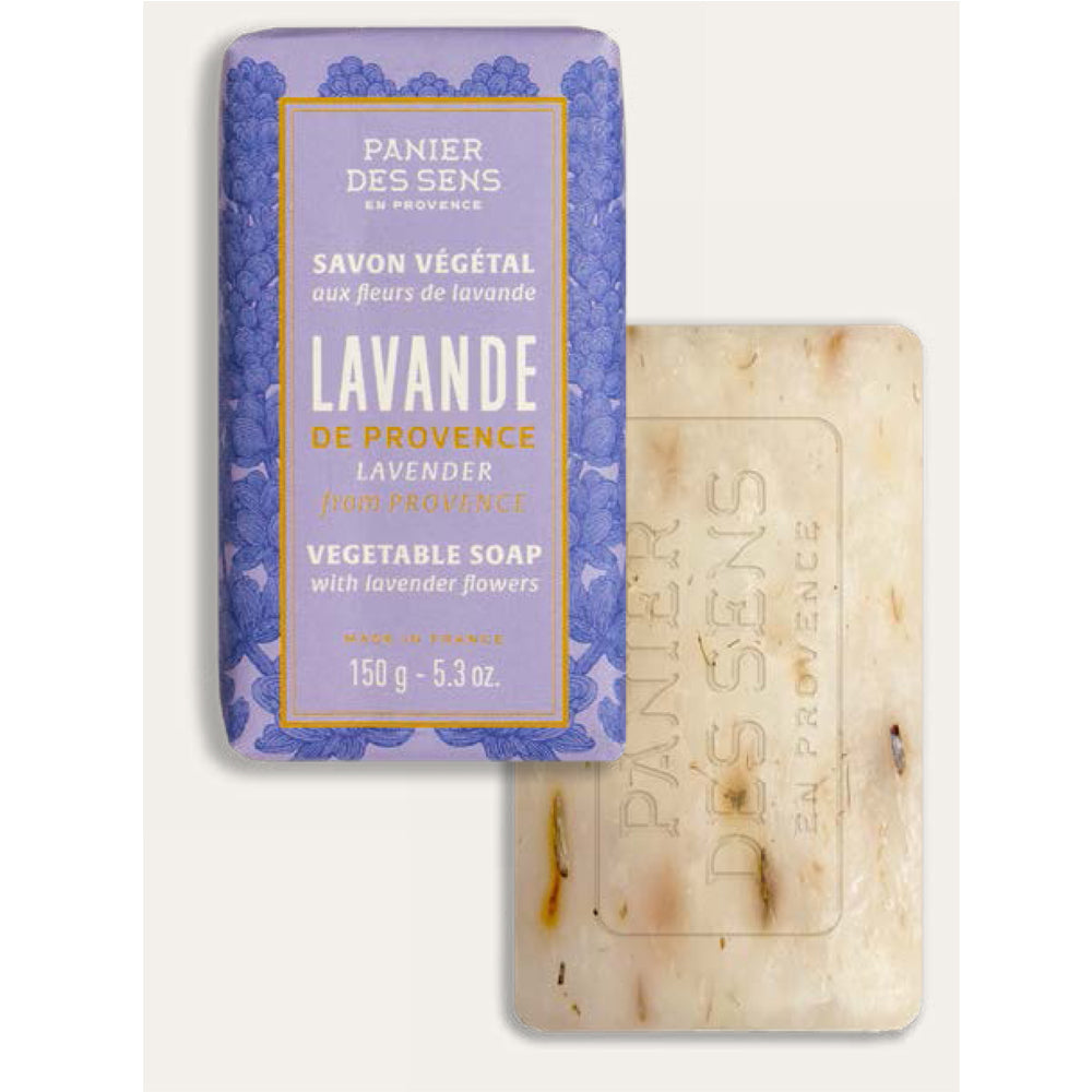 Panier Des Sens Iconic Lavender Exfolierende Sæbebar 150g