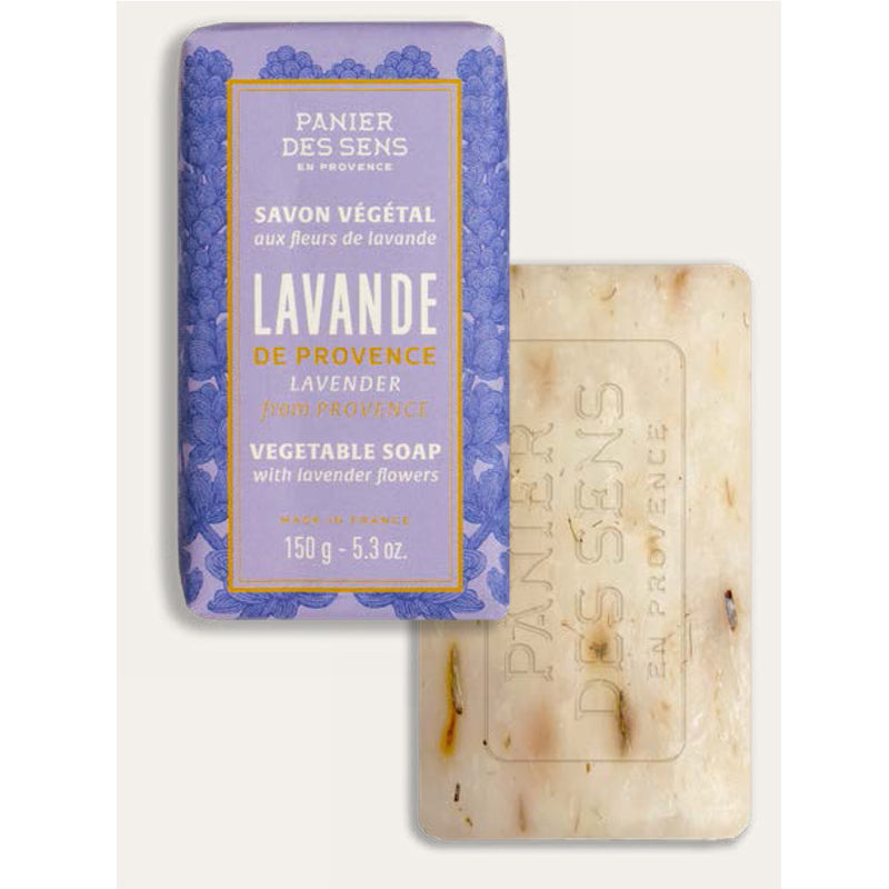 Panier Des Sens Iconic Lavender Exfolierende Sæbebar 150g