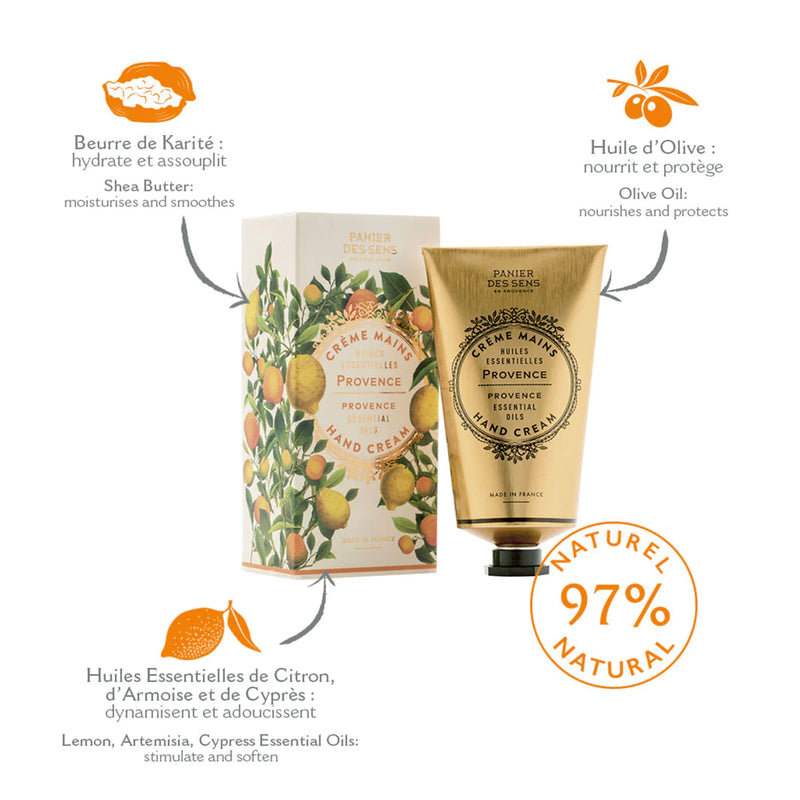 Panier Des Sens Håndcreme Provence med shea butter 30ml