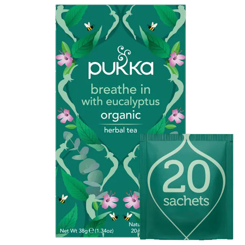 Pukka Te Breathe In With Eucalyptus Øko