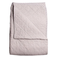 Cést Bon Quilt Ethnic Charcoal Off-White 140x220cm