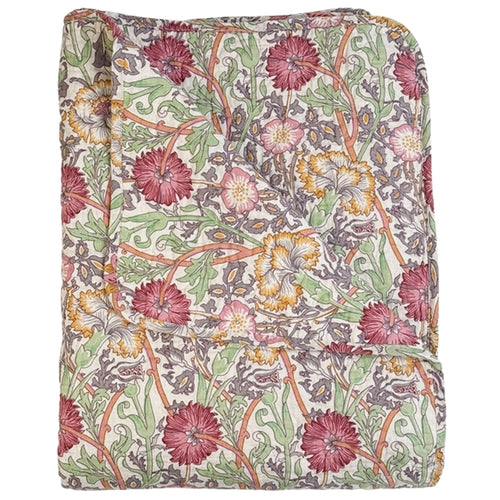 Cést Bon Quilt Ethnic Flora Violet 140x220cm