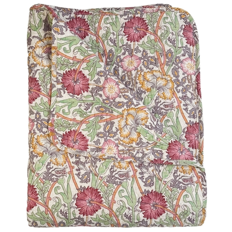 Cést Bon Quilt Ethnic Flora Violet 140x220cm