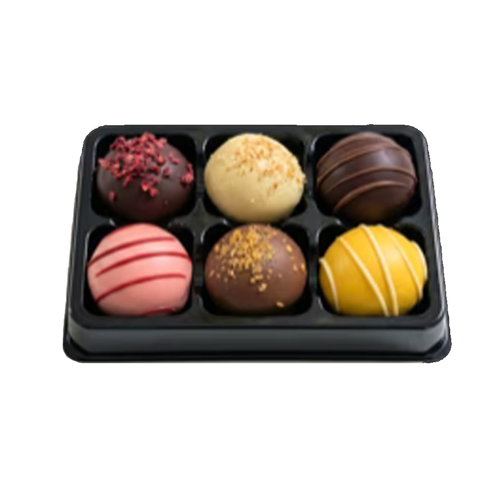 Reserved Chocolate Trøffel Romkugler 6 forskellige smage Mix Nr 2